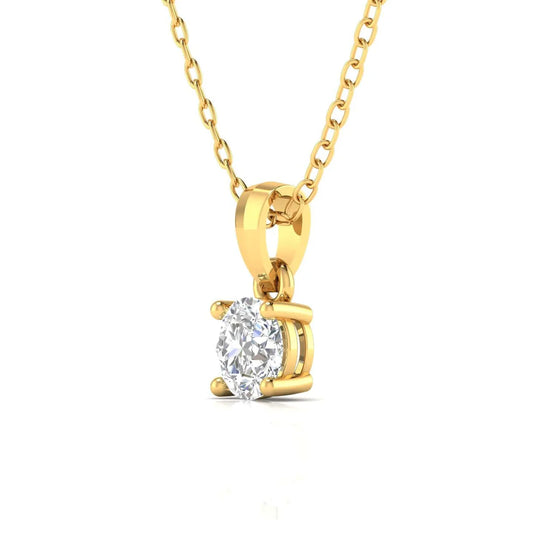 1.00 Carat Diamond Solitaire Pendant